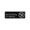 English compliance sign 