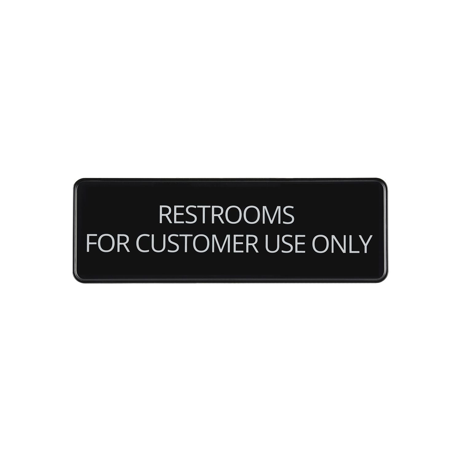 English compliance sign 