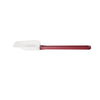 10-inch silicone bowl scraper with flexible curved blade, heat-resistant and nonstick-safe, ergonomic handle, dishwasher safe; packed 120 each per case for commercial kitchen or bakery use.