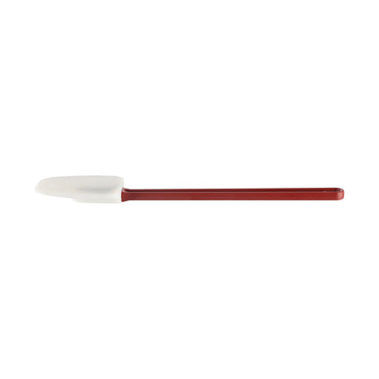 16-1/4 inch silicone bowl scraper with flexible long blade, ergonomic handle, heat-resistant, nonstick-safe, dishwasher safe; packed 120 each per case for commercial kitchens and bakeries.