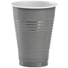 12oz disposable plastic cups in red, white, blue, black, gold, silver, yellow, orange, pink, light blue, and hot pink. Durable for hot or cold drinks, perfect for events with easy cleanup and vibrant style.

