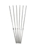 Set of 6 Skewer Rod Smokehouse Stainless Steel, SM30, 27-3/8”, durable and rust-resistant, ideal for grilling and smoking larger meats.