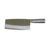 Small slicing cleaver with stainless steel blade and ergonomic handle for precise cutting and food preparation.