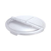 Sliding lid for 32-gallon polypropylene ingredient storage container, durable food-grade plastic, smooth sliding action, tight seal, protects bulk food from contaminants, ideal for commercial kitchens