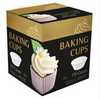 Small White Baking Cups, perfect for muffins, cupcakes, and snacks. Grease-resistant, durable paper for even baking and easy release. Great for parties, weddings, and everyday baking needs.