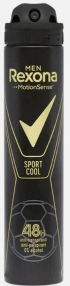 Rexona Men Antiperspirant Deodorant Spray, Sport Cool, 200 ml