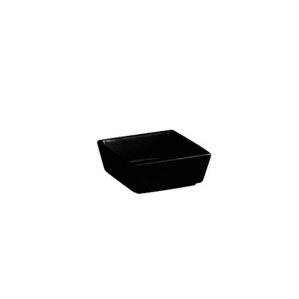 Square Bowl Black 5oz (3 1/2