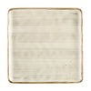 Square Plate Desert Beige 10 inch, modern design with a neutral, earthy tone, ideal for serving meals and appetizers, durable, chip-resistant, and easy to clean for daily and special use.