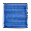 Square Plate Starry Night Blue 10 inch, featuring a rich blue hue and starry design, perfect for serving meals and appetizers. Durable, chip-resistant, and easy to clean, ideal for daily and special use.