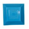 Square peacock plate 10