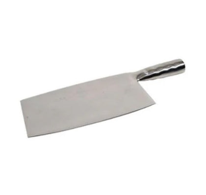 Stainless Steel Bone Cleaver, designed for cutting through bone with durability and precision in professional kitchens.



