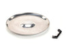 Stainless Steel Cover with Handle & Screw (#2) RS-50, designed for secure and durable coverage in commercial kitchen equipment.
