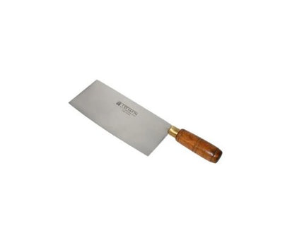 Stainless steel town slicer with wooden handle, sold by the dozen.