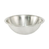 Heavy-duty 0.75-quart stainless steel mixing bowl with reinforced rim, rust-resistant and durable; stable base, dishwasher safe; perfect for small prep tasks in kitchens; packed 72 each per case