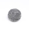 Stainless Steel Scouring Pad Heavyweight 105g for heavy-duty kitchen cleaning; rust-resistant and durable scrubber for pots, pans, and grills; packed 72 each per case for commercial use