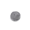 Stainless Steel Scouring Pad Standard 50g, durable and rust-resistant, ideal for scrubbing tough grease and grime on pots, pans, and kitchen surfaces; packed 144 each per case