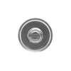 Stainless steel cover for 3.5-quart bain marie, durable corrosion-resistant material, snug fit retains heat and moisture, dishwasher safe, ideal for foodservice, packed 144 each per case