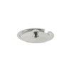 Stainless steel cup lid for cup tabletop server set, durable, rust-resistant, easy to clean, secures sauces and condiments, ideal for food service, packed 72 each per case.