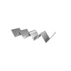 Stainless steel taco holder with 3 or 4 compartments, durable, reversible, rust-resistant, and easy to clean. Perfect for restaurants, catering, and food trucks. Packed 48 each per case.