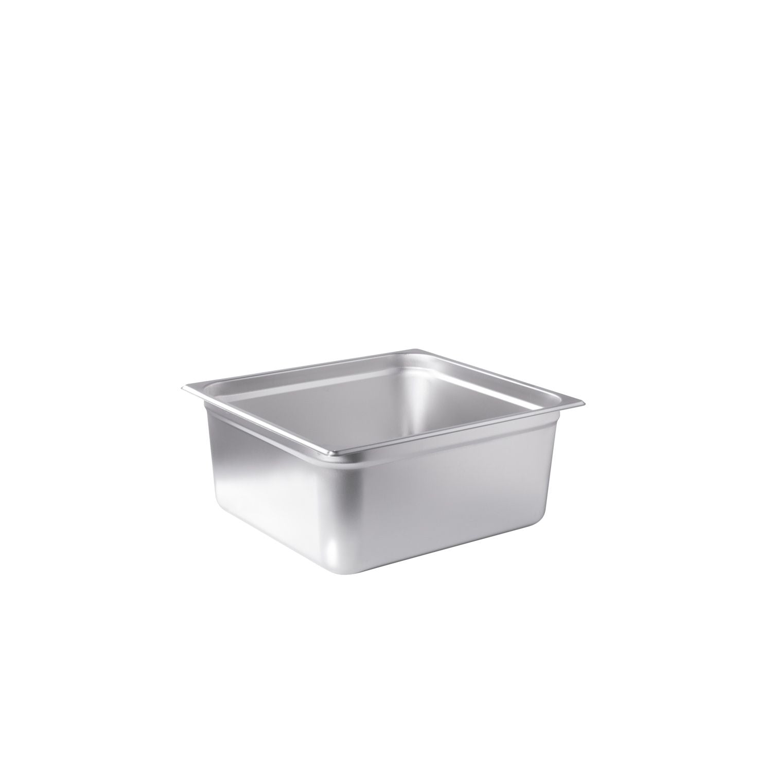 2/3 size stainless steel steam pan, 24-gauge with anti-jam design and 6