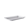Full-size stainless steel steam pan, 22-gauge with anti-jam design and 1-1/4