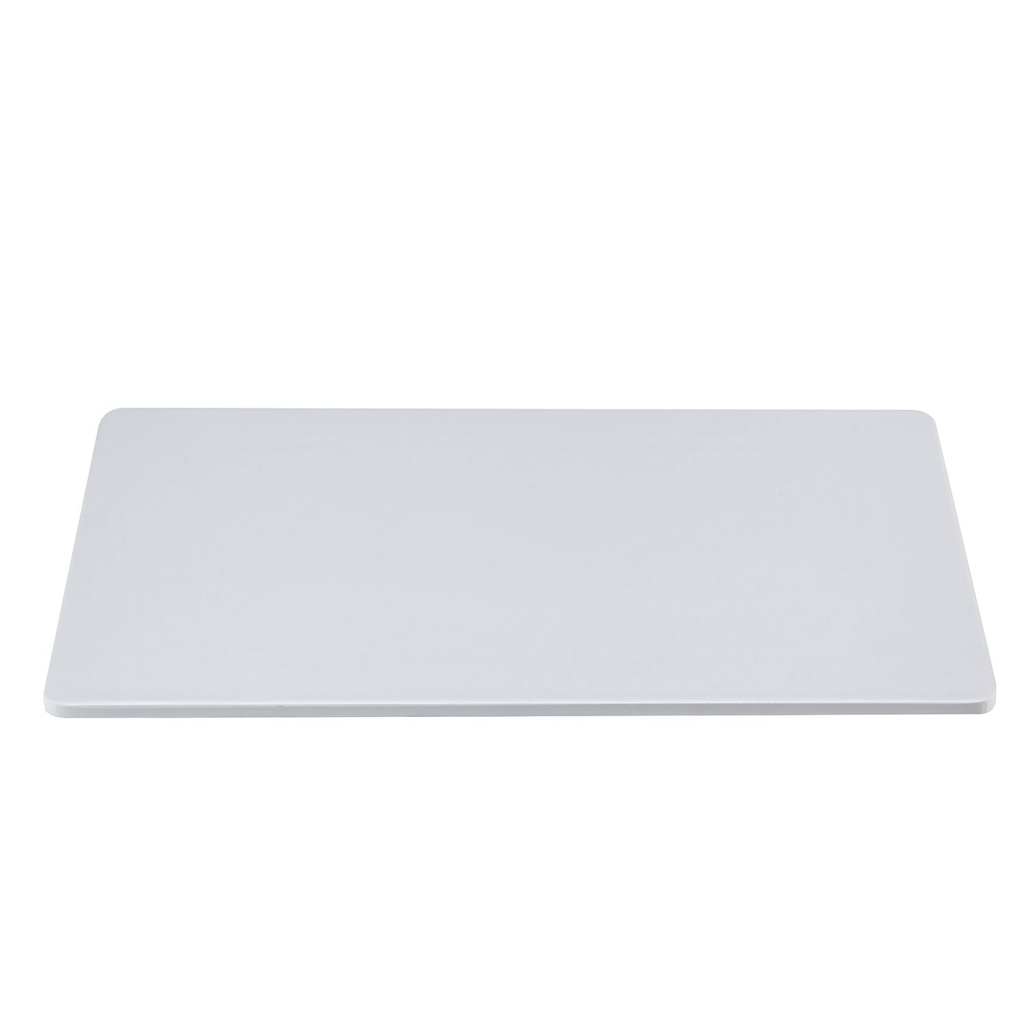Sun Flat rectangular white platter, 12-3/4
