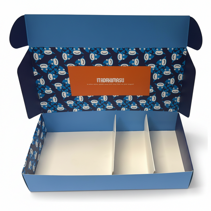 Sweetfish Large Paper Takeout Sushi Container with Insert 10.24 X 5.12 X 1.97 200 per Case