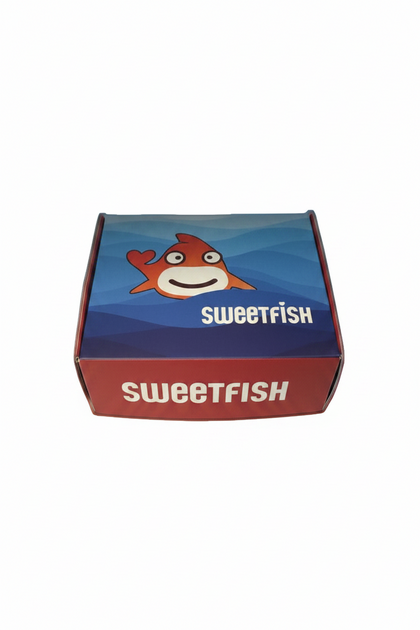 Sweetfish Small Paper Takeout Sushi Container with Insert 5.11 X 4.37 X 1.97 400 per Case