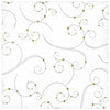 Swirls & Pearls Lunch Napkins, elegant disposable napkins featuring a swirl and pearl design. Perfect for weddings, parties, and events, offering style and practicality to elevate your table setting.