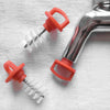 TAP-BRUSH/50, 6 Packs 50 Caps With Brush Bar Maid Tap-Brush