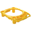 TCD-44Y, Caddy for 44 Gal Trash Cans, with Compartments & Hooks