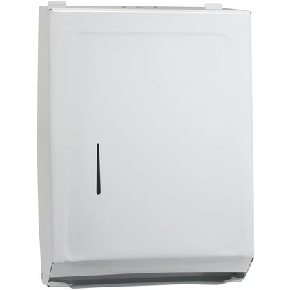 TD-600/700, M/C-Folds, White S/S Paper Towel Dispenser