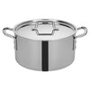 TGSP-12 to 8, 4.5-20qt Triply S/S Stock Pot w/Cover