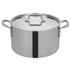 TGSP-12 to 8, 4.5-20qt Triply S/S Stock Pot w/Cover