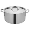 TGSP-12 to 8, 4.5-20qt Triply S/S Stock Pot w/Cover