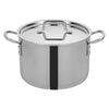 TGSP-12 to 8, 4.5-20qt Triply S/S Stock Pot w/Cover