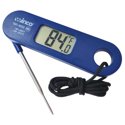 TMT-WD2, -40 to 450F, NSF Digital Folding Probe Thermometer, EA