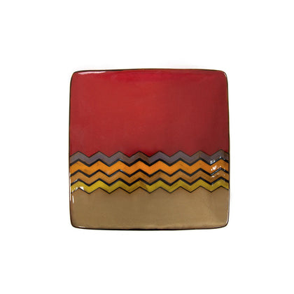 Thalia Square Plate 10.5 inch stoneware – modern, durable, and stylish. Perfect for serving entrees, appetizers, or desserts. Chip-resistant, microwave- and dishwasher-safe for easy use and cleaning.