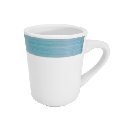 Tierra Blue Mug 8oz – Durable coffee cup with vibrant blue finish, perfect for home, office, or café use. Dishwasher-safe, heat-retaining, and easy to clean for a premium drinking experience.