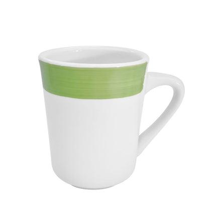 Tierra Green Mug 8oz – Durable coffee cup with vibrant green finish, ideal for home, office, or café use. Dishwasher-safe, heat-retaining, and easy to clean for a premium drinking experience.