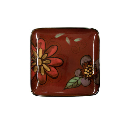 Tikal Square Plate 8 3/4