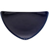 Triangular Flat Plate Blue 11 1/2 inches featuring a vibrant blue finish and modern triangular shape. Microwave and dishwasher safe, chip-resistant, durable, perfect for serving appetizers, entrees, or desserts.