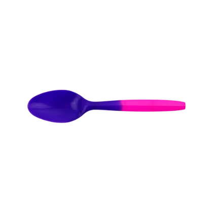 Plastic Color Changing Disposable Dessert Teaspoons