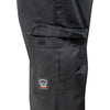 UNF-11KL to 11KXXL, S to2XL Black Cargo Chef Pants, EA