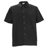 UNF-1K3XL - 1WXXL, S-4XL Black/White Short Sleeve Cook Shirt, EA
