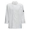 UNF-5W3XL to 5WXXL, S-3XL White Relaxed Chef's Jacket, EA