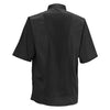 UNF-9K3XL to 9WXXL, S-3XL Short Sleeve B/W Ventilated Cook Shirt