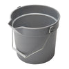 UPP-10G to 14R, 10/14 Qt PP Red/Gray Utility Pail w/ Pour Spout