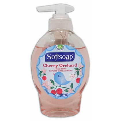Softsoap Cherry Orchard Hand Soap offers a delightful handwashing experience with a sweet, fruity fragrance and a gentle, allergen-conscious formula. Designed to cleanse effectively without compromising skin health, it is 91% top allergen free and formulated without parabens, lanolin, or harsh preservatives—making it a safe choice for sensitive skin and teens.