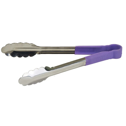 Utility Tong Winco UTPH-12P, UTPH-16P, UTPH-9P, Purple Polypropylene Handle (12
